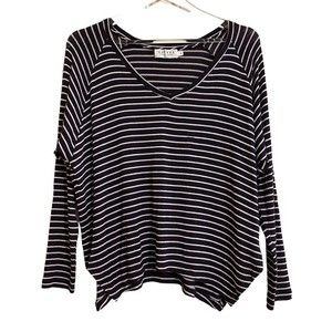 VELVET by graham & spencer LONG SLEEVE SWEATERWOMANS SIZE SMALL NAUTICAL